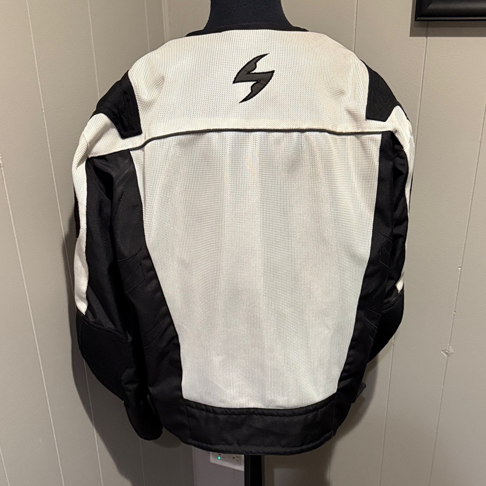 B24 Scorpion Men XXL Two-Tone Bomber Jacket Padded - Picture 4 of 9